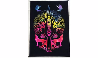 cotton printed tapestry