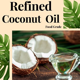 refined coconut oil