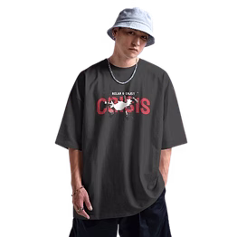 beteen oversize t-shirt – black | unisex | relaxed streetwear fit