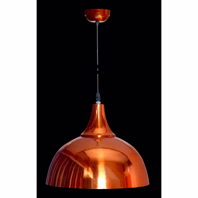 brass hanging light