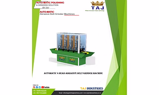 AUTOMATIC 4 HEAD ABRASIVE BELT SANDER MACHINE