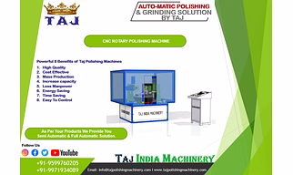 CNC AUTOMATIC ROTARY POLISHING MACHINE
