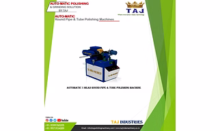 AUTOMATIC ROUND PIPE & TUBE POLISHING MACHINE