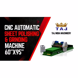taj india machinery automatic sheet polishing machine 60