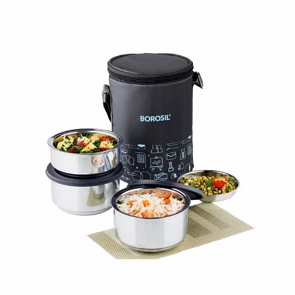 Steel Lunch Boxes-12735663