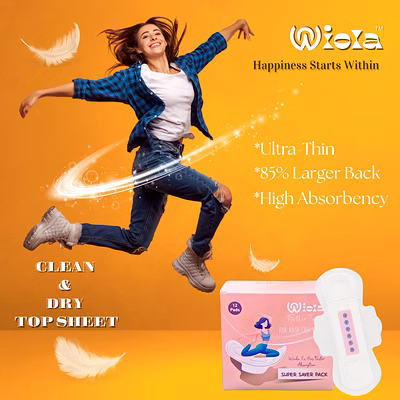 wiola sanitary napkins are thoughtfully designed to provide maximum protection and comfort for heavy flow days. available in l, xl, and xxl, these napkins are ideal for women seeking reliable, all-day or overnight coverage. size l – perfect for regular to heavy flow with a slim fit that offers freedom of movement and long-lasting dryness. size xl – designed for extra protection with a wider back and enhanced absorption, giving you peace of mind during busy days or while sleeping. size xxl – o