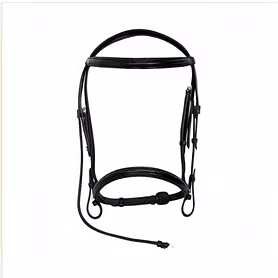 WCD Calibre Pro Padded Dressage Bridle with Flash and Web Reins