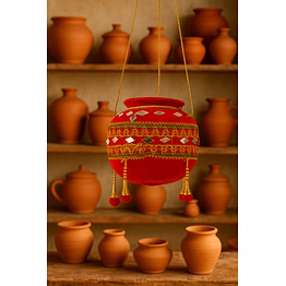 handmade clay handi