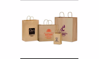 Kraft Paper Bags with Custom Logo – Eco-Friendly Packaging