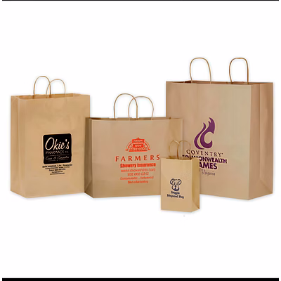 kraft paper bags with custom logo – eco-friendly packaging