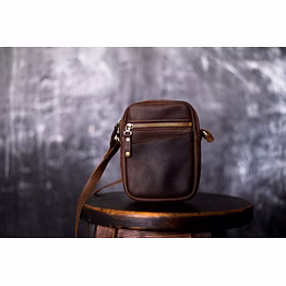 classy minimal export quality leather side bag