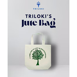 triloki daily use jute bag – #reusable #everydaycarry