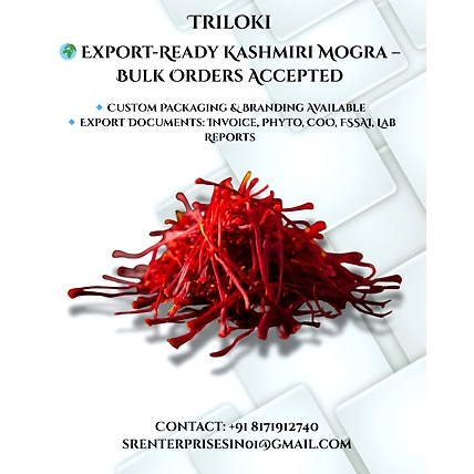 Premium Kashmiri Mogra (Saffron) – Triloki-2