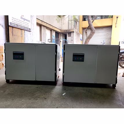 10 kva Three phase sarvo voltage stabilizer Air cooled-12736373