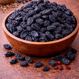 black raisins