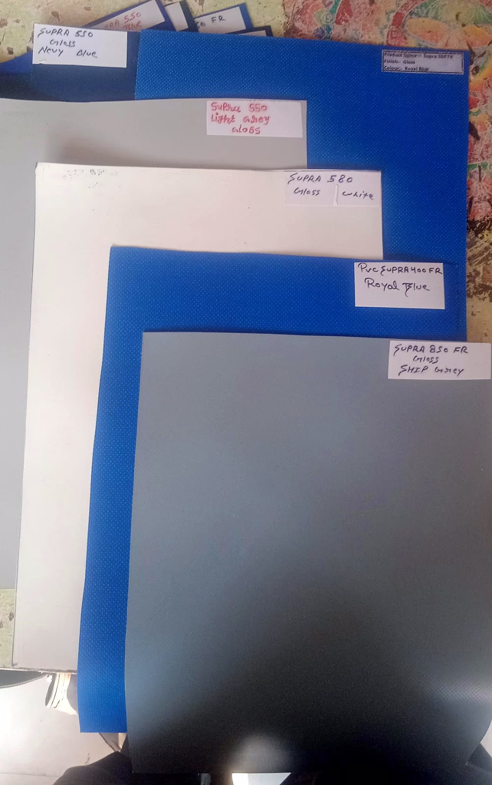 tarpaulins