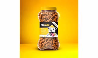 Filomilo Real Chicken Dog Biscuits - Chicken Flavour