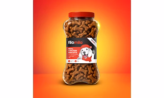 Filomilo Real Chicken Dog Biscuits - Mutton Flavour