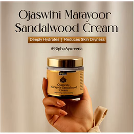 ojaswini marayoor sandalwood cream - 75gm