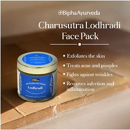 bipha ayurveda charusutra lodhradi face pack