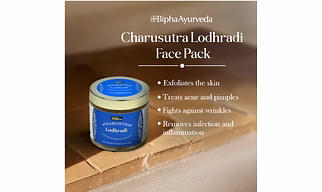 Charusutra Lodhradi Face pack