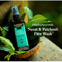 neem & patchouli face wash - 90ml