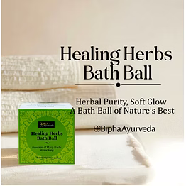 bipha ayurveda healing herbs bath ball