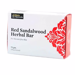 red sandalwood herbal bar -75gm