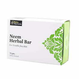 bipha ayurveda neem herbal bar -75 gm