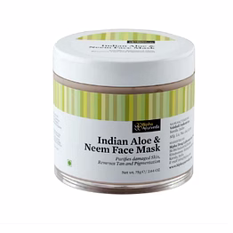 indian aloe & neem face mask