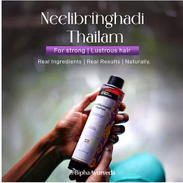 neelibringhadi thailam- ayurveda hair oil - 175 ml