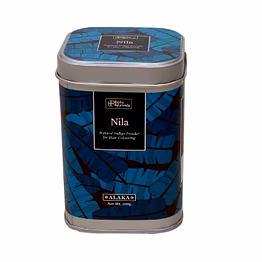 alaka nila - 100% pure organic indigo hair colour