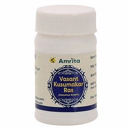 amrita vasant kusumakar ras - swarna rahit (60t)