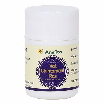 Amrita Vat Chintamani Ras Swarna Rahit (30T)-AMRVATCHIN02