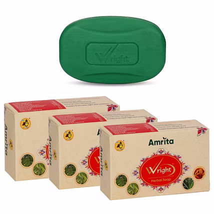 Amrita Wright herbal soap (75 gm - Pack of 2)-5