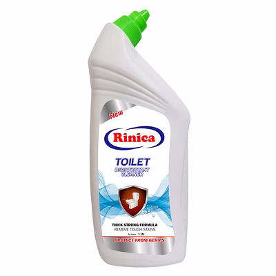 rinica toilet disinfectant cleaner white 1ltr