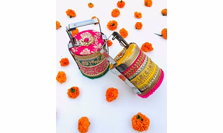 Bombay dabba sweet box