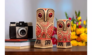 Handcrafted Jute Owl set of 2 for home Decor & Table Top Decor