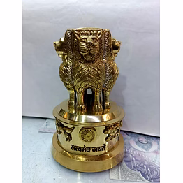 brass ashoka stambh