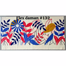 cotton flex daman print