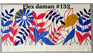 Cotton Flex Daman Print
