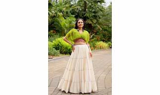 Adorable Designer Readymade Cotton Lehenga choli Set