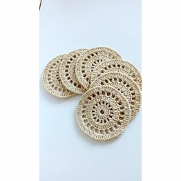 cotton coaster