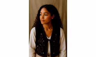 THE NOOR VELVET VEST