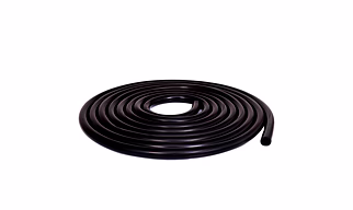 Silicone tube - Black - ID : 6 - OD : 11