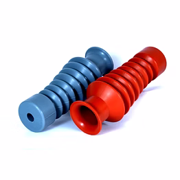 silicone straight bushing boot - silicone rubber bushing boot - silicone rubber flexible insulating bushing boots