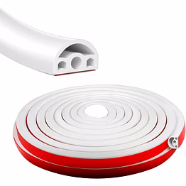 adhesive backed silicone profiles