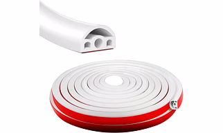 Adhesive Backed Silicone Profiles