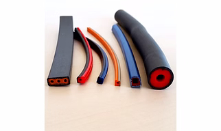 EMI Shielding Silicone Extrusion Profiles