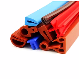custom extruded silicone profiles